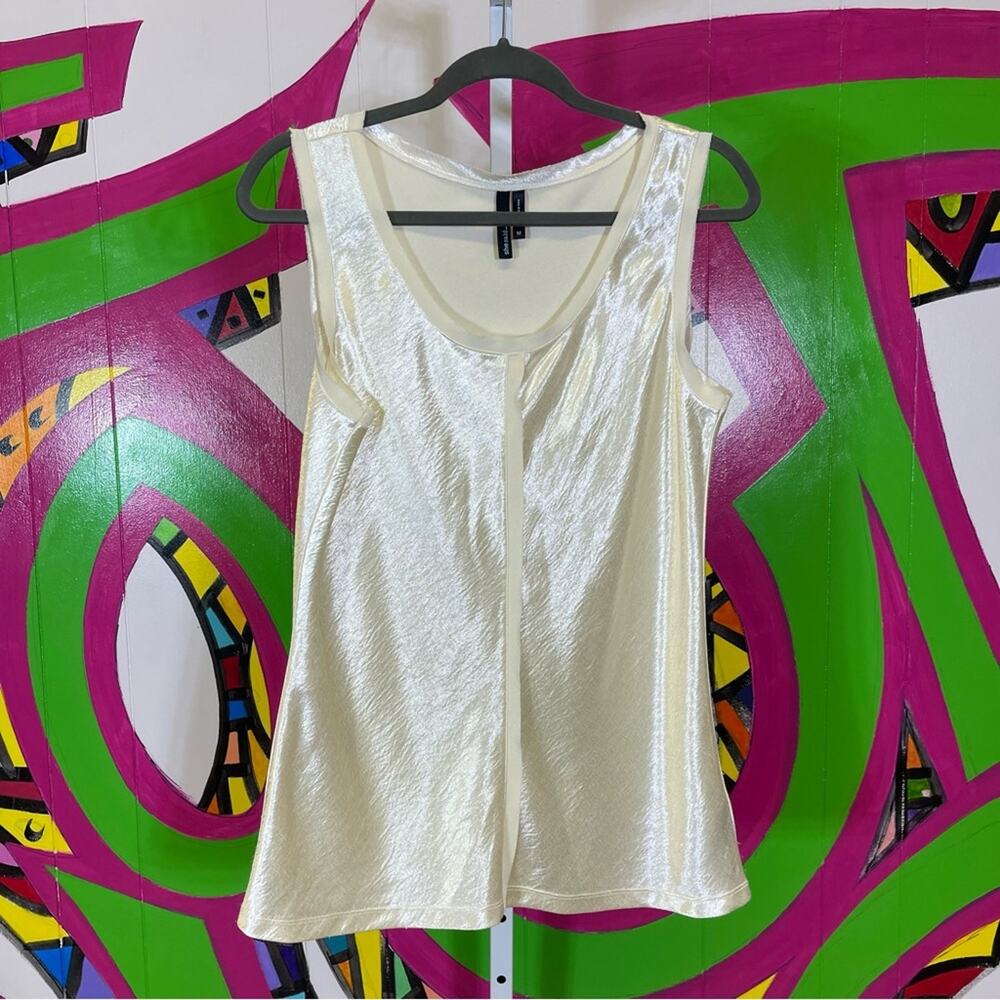 She Said, Shiny Sleeveless Blouse. Size Medium. In excellent condition!